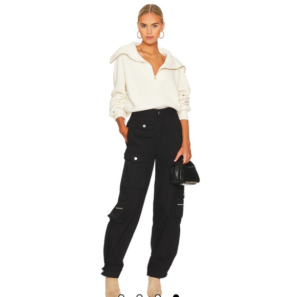 Revolve mentone half zip egret - Picture 2 of 5